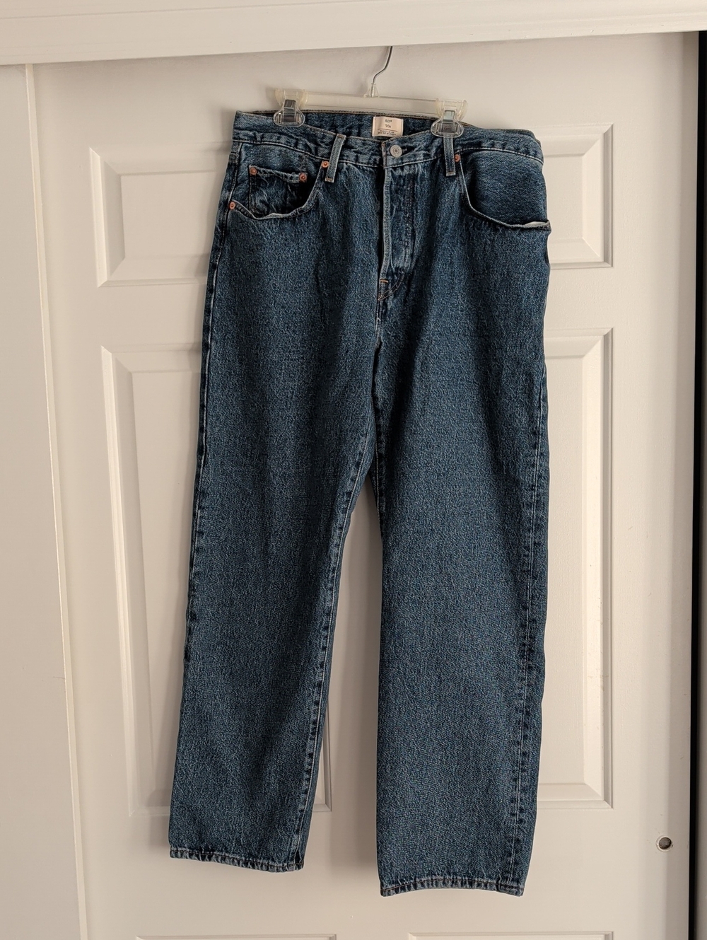 Levis Premium 501 '90s Classic Blue Denim Jeans